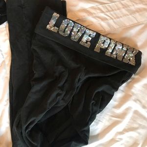 VS Pink Yoga Pants